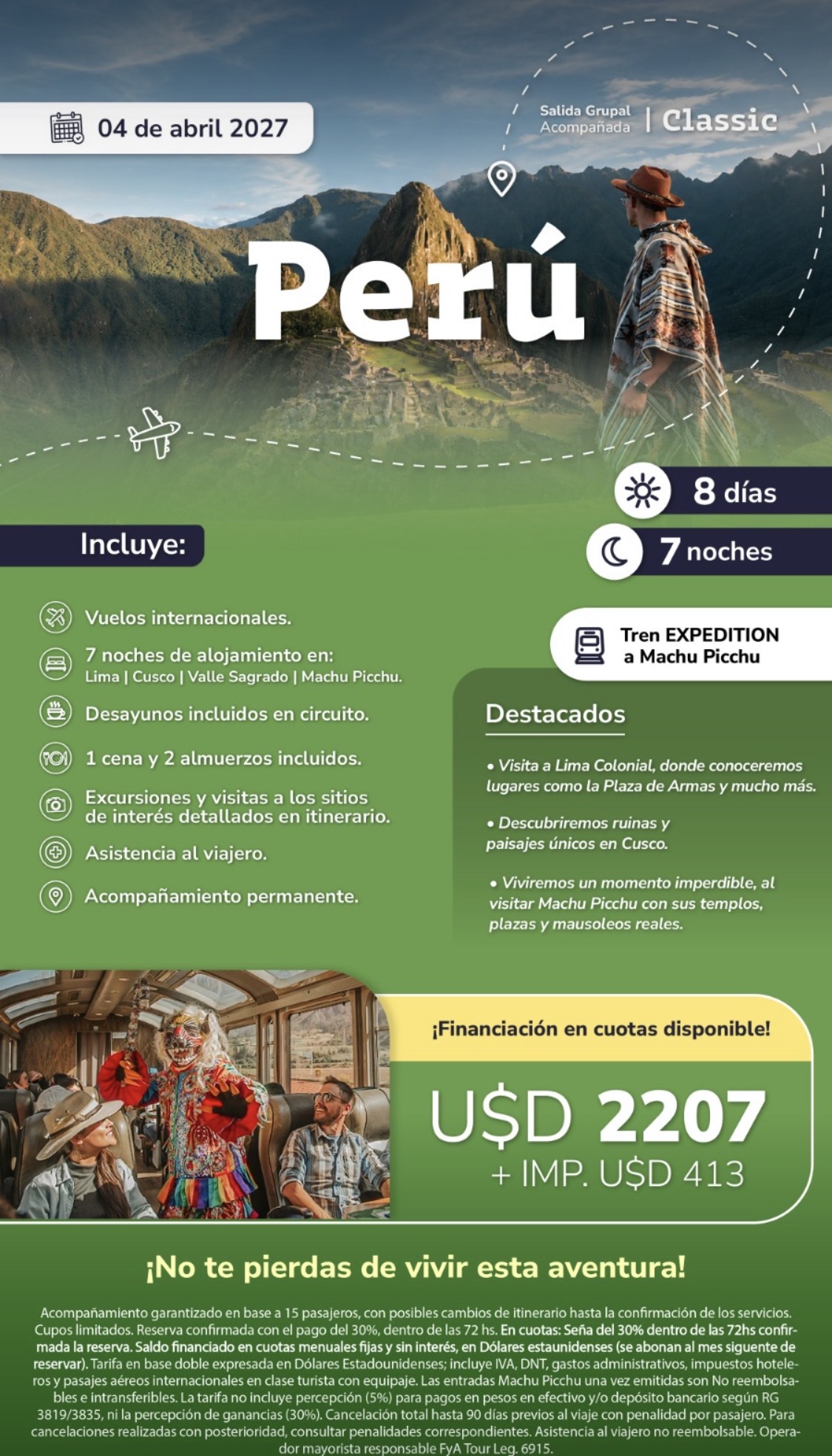 Paisaje de Perú