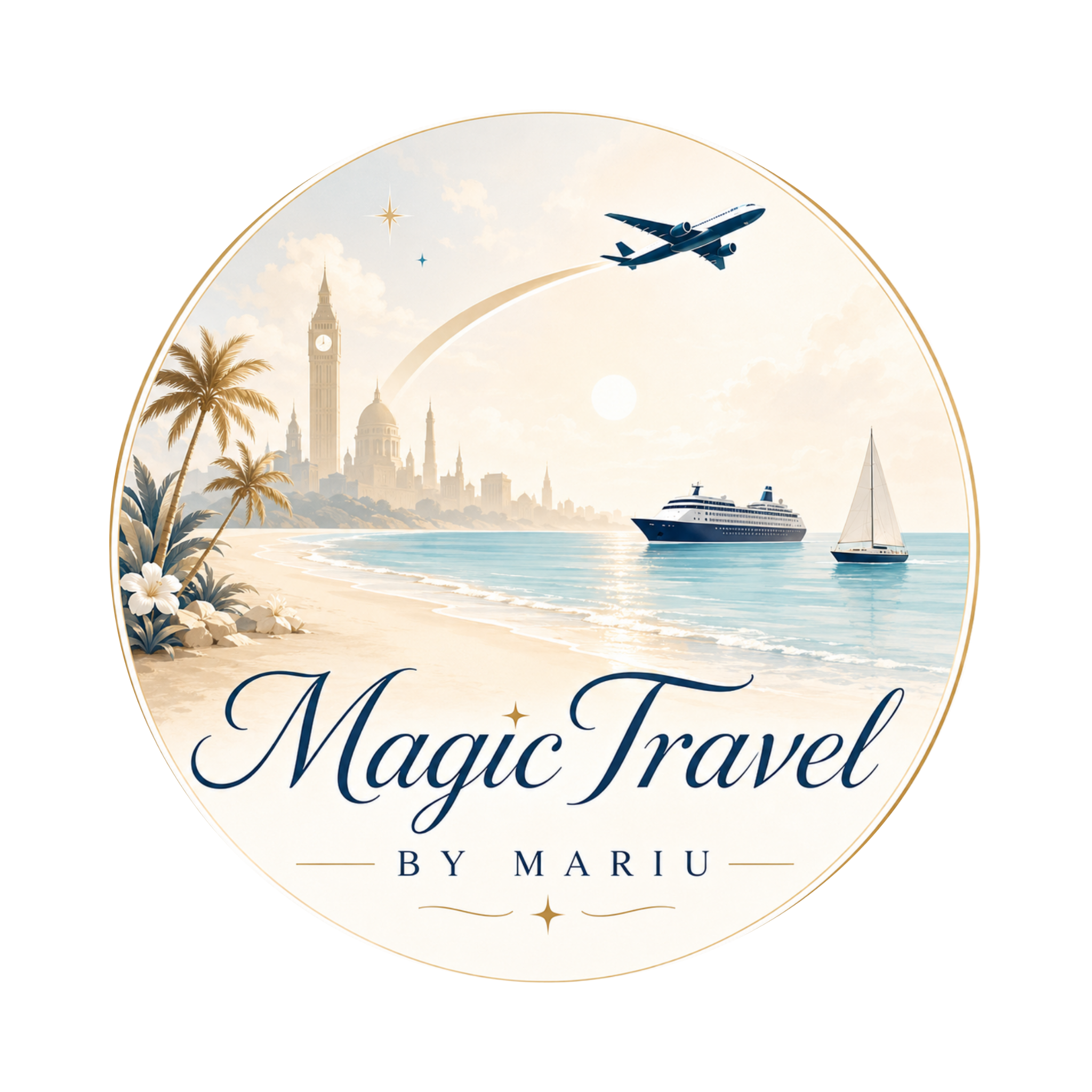 Magic Travel by Mariu: una playa, un crucero y un avión junto a destinos del mundo